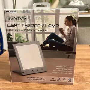 Merkury Innovations Revive Light Therapy Lamp - Improve Sleep - Boost Mood